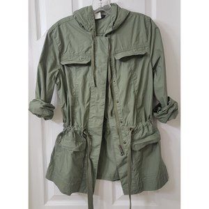 J.Crew Hooded Utility Jacket